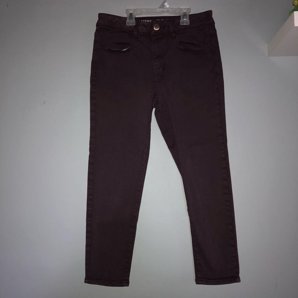 American Eagle High Rise Jegging Crop